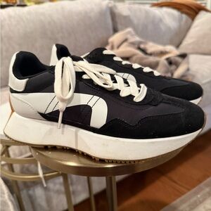 Black and White Sneakers